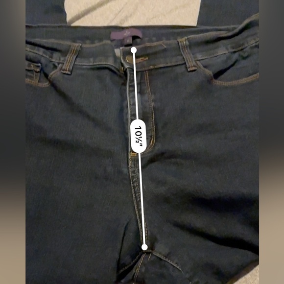 NYDJ‎ Jeans Embellished Pockets Size 16 - Picture 5 of 6